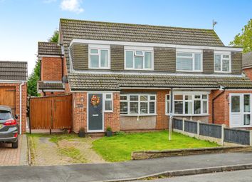 Thumbnail 3 bed semi-detached house for sale in Glenfield Crescent, Mickleover, Derby