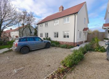 Thumbnail Semi-detached house for sale in Mill Road, Badingham, Suffolk