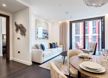 Thumbnail 1 bed flat to rent in Thornes House, Nine Elms, London