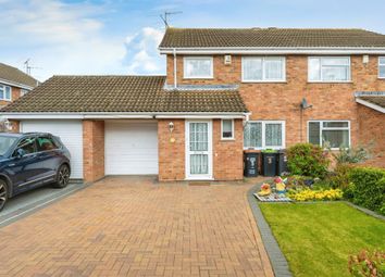 Thumbnail 3 bedroom semi-detached house for sale in Ryton Close, Bedford