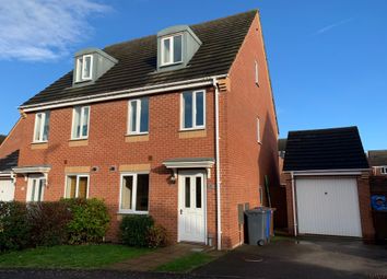 Thumbnail Semi-detached house for sale in Hevea Road, Stretton, Burton-On-Trent