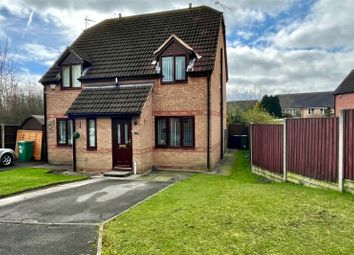 Thumbnail Semi-detached house for sale in Blackthorne Close, Kilburn, Belper, Derbyshire