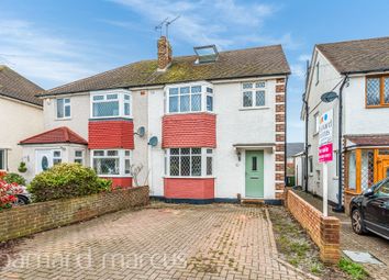 Thumbnail 4 bedroom semi-detached house for sale in Gadesden Road, West Ewell, Epsom