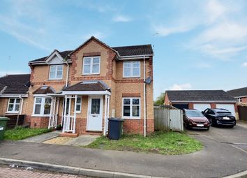 Thumbnail 3 bed semi-detached house to rent in Meadenvale, Peterborough