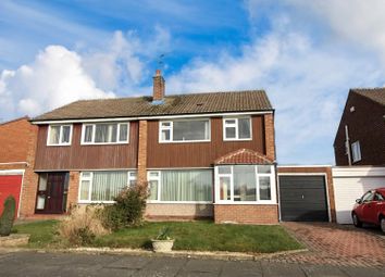 Thumbnail 3 bed semi-detached house to rent in Ladywell Way, Ponteland, Newcastle Upon Tyne