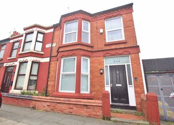 Thumbnail 5 bed end terrace house for sale in Fallowfield Road, Wavertree, Liverpool