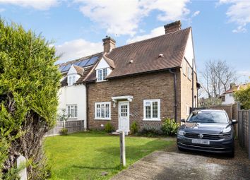 Thumbnail 3 bed semi-detached house to rent in Old Palace Road, Weybridge, Surrey