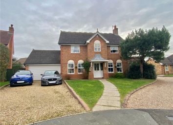 Thumbnail 4 bed detached house for sale in Burns Crescent, Sleaford