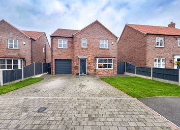 Thumbnail 4 bed detached house for sale in Runway Lane, Holton-Le-Clay, Grimsby