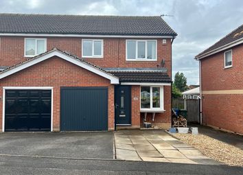 Thumbnail 3 bed semi-detached house to rent in Beaufort Way, Worksop