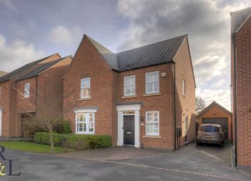 Thumbnail Detached house for sale in Plymouth Walk, Church Gresley, Swadlincote