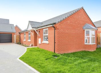 Thumbnail Detached bungalow for sale in Bedingfield Road, Bungay