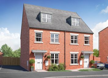 Thumbnail Semi-detached house for sale in "The Braxton - Plot 131" at Widdowson Way, Barton Seagrave, Kettering