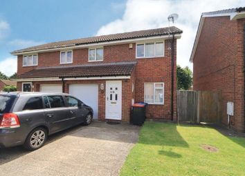 Thumbnail 3 bed semi-detached house for sale in Syon Gardens, Newport Pagnell, Milton Keynes, Bucks
