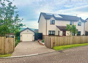 Thumbnail 2 bed semi-detached house for sale in Hodge Crescent, Drongan, Ayr