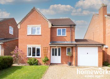 Thumbnail 4 bed detached house for sale in Brailsford Close, Dereham