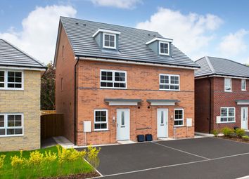 Thumbnail 3 bedroom end terrace house for sale in "Kingsville" at Stonebridge Lane, Warsop, Mansfield