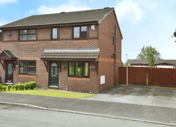 Thumbnail 3 bed semi-detached house for sale in Gray Close, New Springs, Wigan