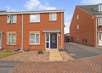 Thumbnail 3 bed semi-detached house for sale in Balata Way, Stretton, Burton-On-Trent