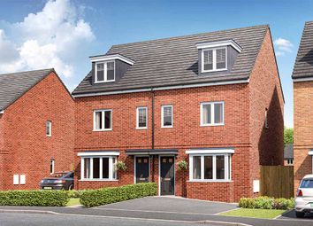 Thumbnail 3 bedroom semi-detached house for sale in "The Stratton" at Shakespeare Grove, Worsley Mesnes, Wigan