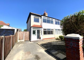 Thumbnail 3 bed semi-detached house to rent in Rochford Avenue, Thornton-Cleveleys, Lancashire