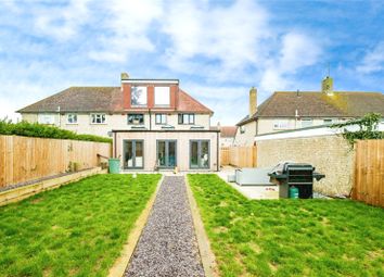 Thumbnail 4 bedroom semi-detached house for sale in Shooting Field, Steyning, West Sussex