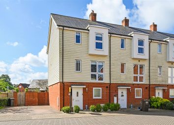 Thumbnail 3 bed town house for sale in Withers Road, Abbotswood, Romsey