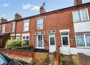 Thumbnail 2 bed terraced house for sale in Sprowston Road, Norwich