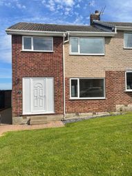 Thumbnail 3 bed semi-detached house to rent in Mallory Drive, Mexborough, South Yorkshire