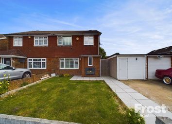 Thumbnail 3 bed semi-detached house for sale in Thornbank Close, Staines-Upon-Thames, Surrey