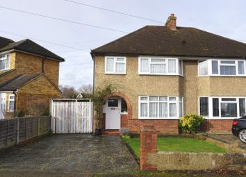 Thumbnail 3 bed semi-detached house for sale in Ashby Avenue, Chessington, Surrey.