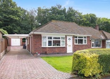 Thumbnail 2 bed semi-detached bungalow for sale in Rosemary Crescent, Whitwick, Leicestershire