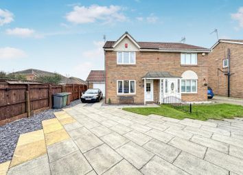 Thumbnail 3 bed semi-detached house for sale in Gatesgarth Close, Bakers Mead, Hartlepool