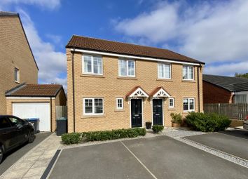 Thumbnail Semi-detached house for sale in Carlin Close, Bowburn, Durham