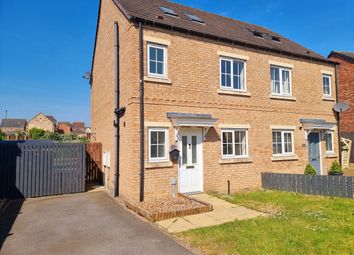 Thumbnail 3 bed semi-detached house for sale in Askrigg Close, Consett