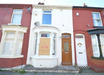 Thumbnail 2 bed terraced house for sale in Strathcona Road, Wavertree, Liverpool