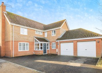 Thumbnail 4 bed detached house for sale in Freeman Close, Hopton, Great Yarmouth