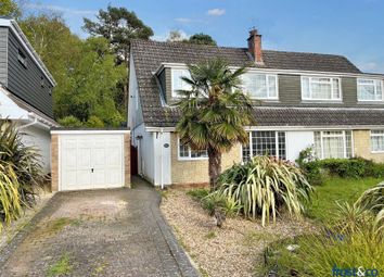 Thumbnail 3 bedroom semi-detached house for sale in South Western Crescent, Whitecliff, Poole, Dorset