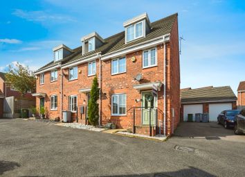 Thumbnail 3 bed town house for sale in Elder Court, Clipstone Village, Mansfield, Nottinghamshire