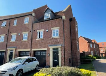 Thumbnail 3 bed end terrace house to rent in Tulip Crescent, Loughborough