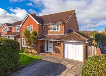 Thumbnail 4 bed detached house for sale in Bowmans Close, Steyning
