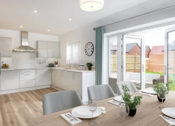 The Warrington House Type Kitchen cgi, 4 Bedroom House For Sale In Didcot