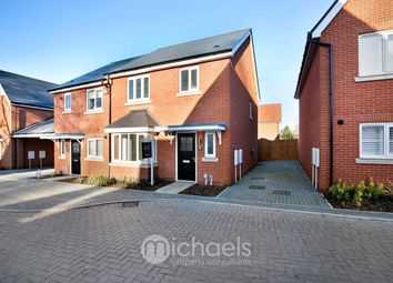 Thumbnail Semi-detached house for sale in New Gimson Place, Off Maldon Road, Witham
