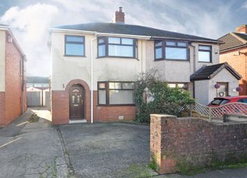 Thumbnail 3 bed semi-detached house for sale in Nash Grove, Newport