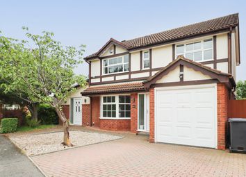 Thumbnail 4 bed detached house for sale in Marjoram Close, Northampton