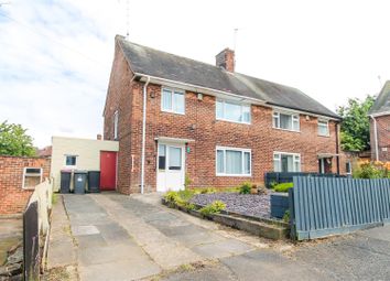 Thumbnail 3 bed semi-detached house for sale in Plumptre Close, Eastwood, Nottingham