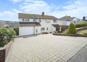 Thumbnail Detached house for sale in Tumulus Road, Saltdean, Brighton, East Sussex