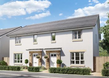 Thumbnail 3 bedroom semi-detached house for sale in "Traquair" at Seton Crescent, Winchburgh, Broxburn