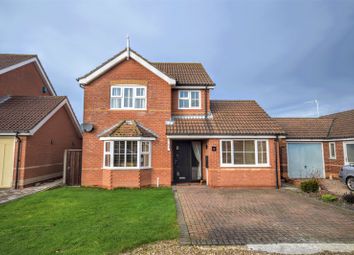 Thumbnail 4 bed detached house for sale in Worcester Close, Louth