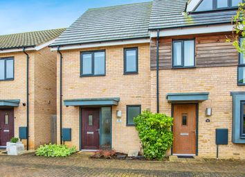 Thumbnail End terrace house for sale in Bisley Crescent, Upper Cambourne, Cambridge